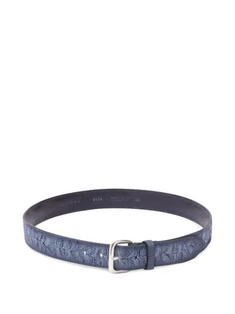 Blade Palm leather belt by ORCIANI