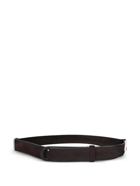 Cloudy no-buckle suede belt by ORCIANI