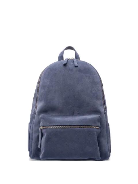 Laio suede zip backpack by ORCIANI