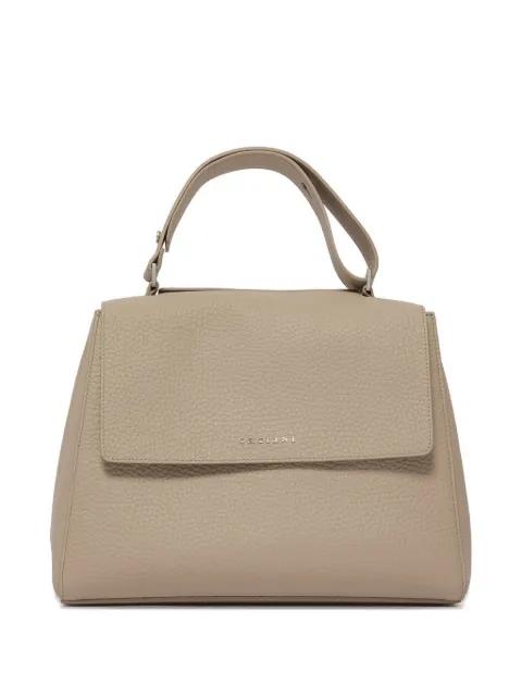 Sveva logo-appliqué medium tote bag by ORCIANI