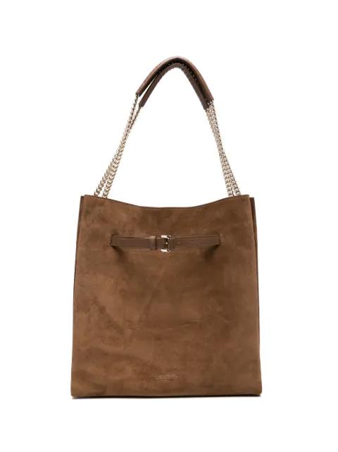 Venus Peach buckle shoulder bag by ORCIANI