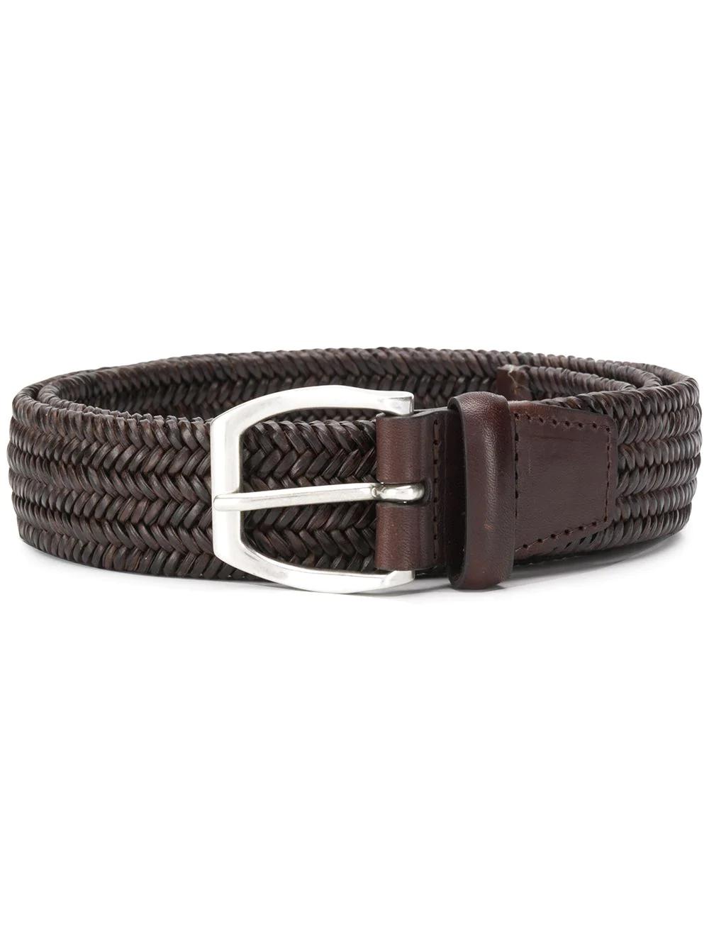 braided style buckled belt by ORCIANI