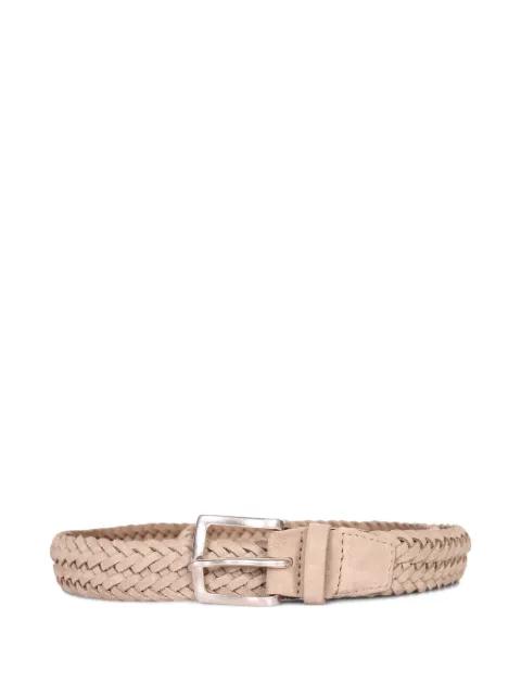 braided suede belt by ORCIANI