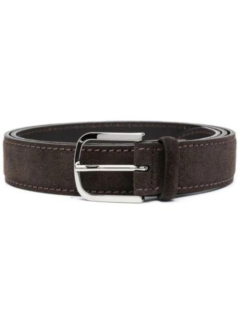 buckle-fastening leather belt by ORCIANI