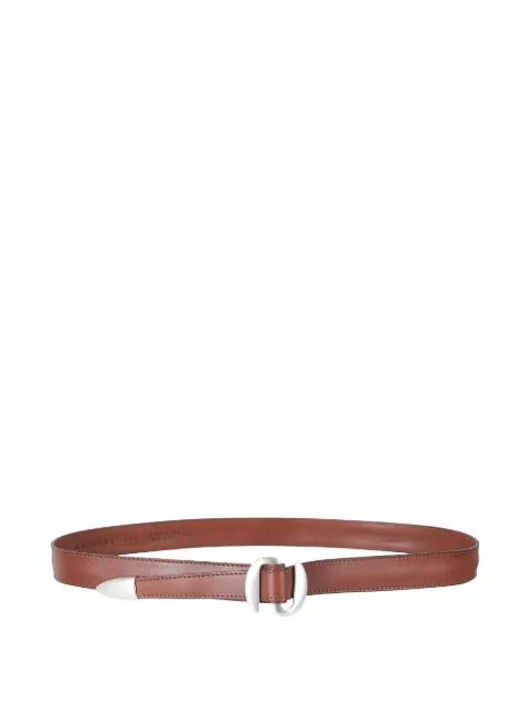 buckle-fastening leather belt by ORCIANI