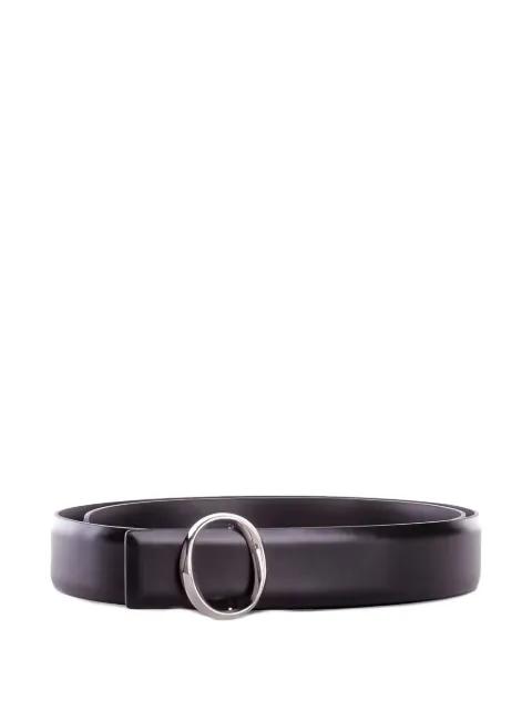 buckle-fastening leather belt by ORCIANI buckle-fastening leather belt by ORCIANI