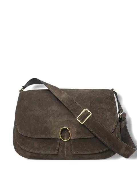 buckle peach cross body bag by ORCIANI