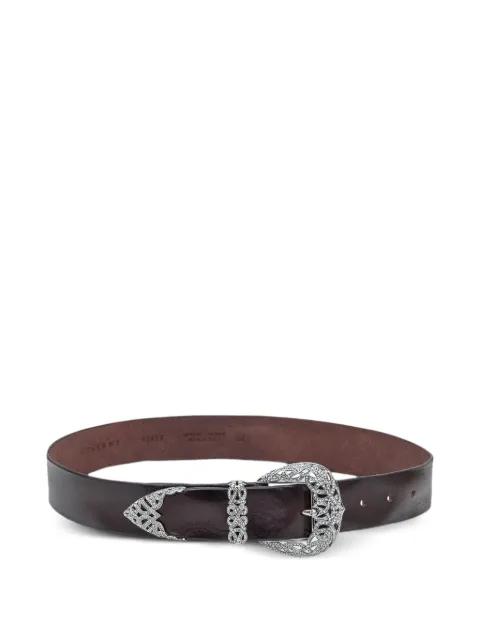 crystal-embellished buckle belt by ORCIANI