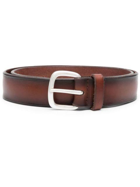 distressed-effect buckle belt by ORCIANI