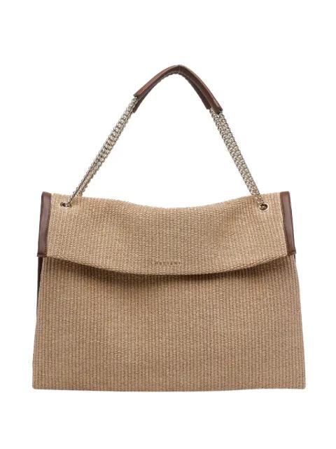 large Venus Soft leather-trim shoulder bag by ORCIANI