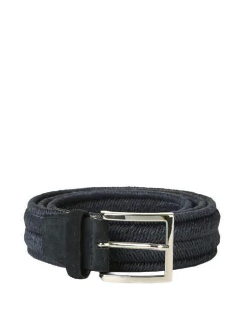 linen bucklet belt by ORCIANI