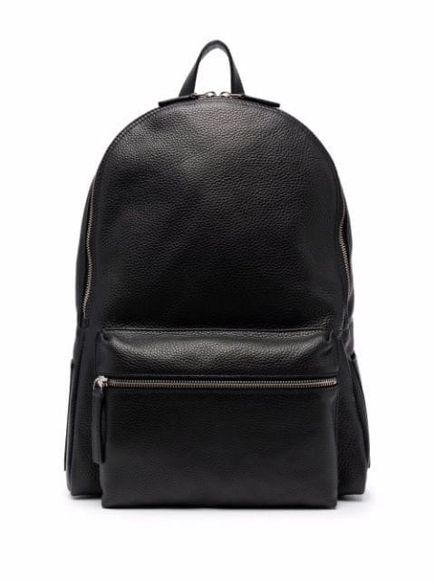 logo zipped backpack by ORCIANI