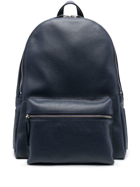 logo zipped backpack by ORCIANI