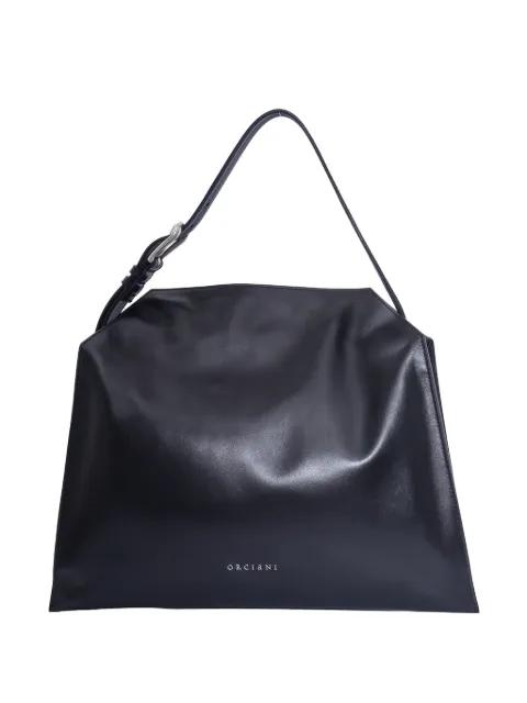 medium Trinity Jungle leather shoulder bag by ORCIANI
