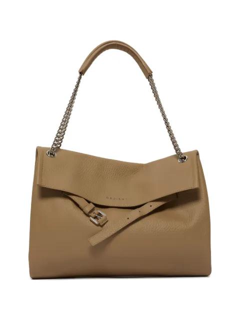 medium Venus leather tote bag by ORCIANI