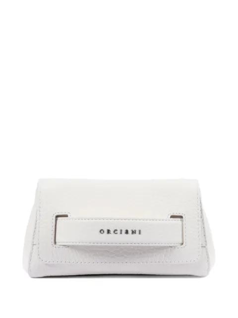 mini Gossip Soft leather chain clutch bag by ORCIANI
