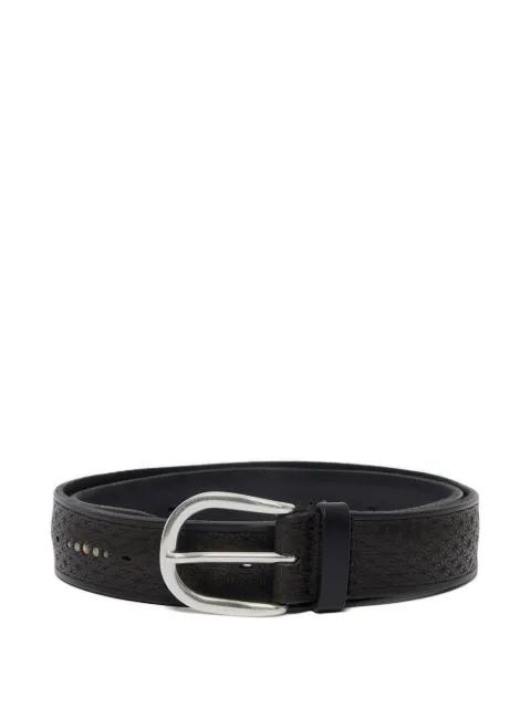 studded leather belt by ORCIANI