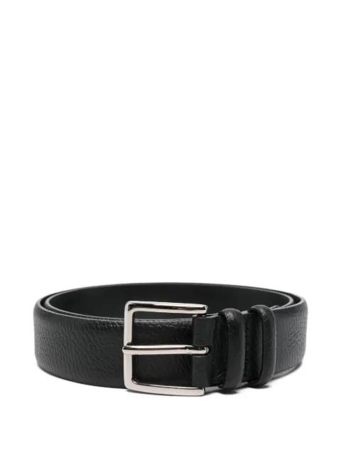 textured leather belt by ORCIANI