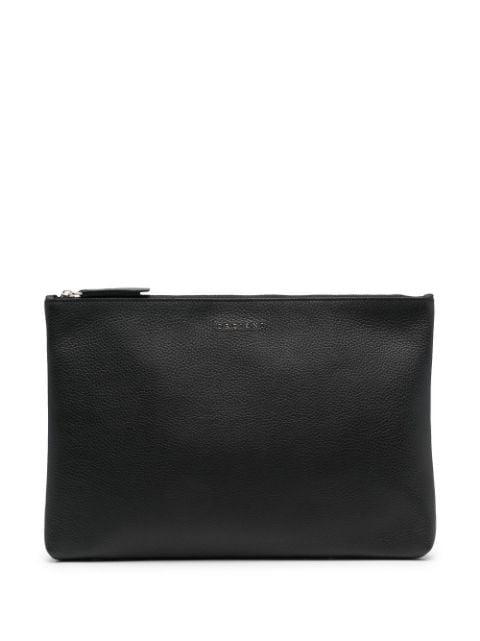 zip-fastening leather pouch by ORCIANI