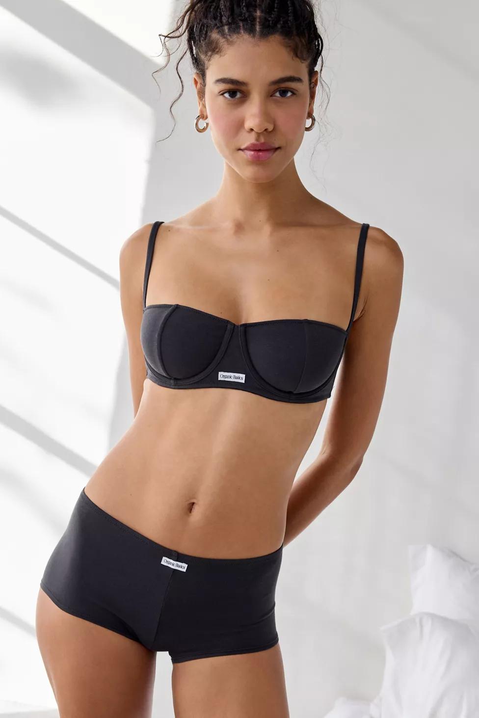 Organic Basics Core Icon Balconette Underwire Bra by ORGANIC BASICS