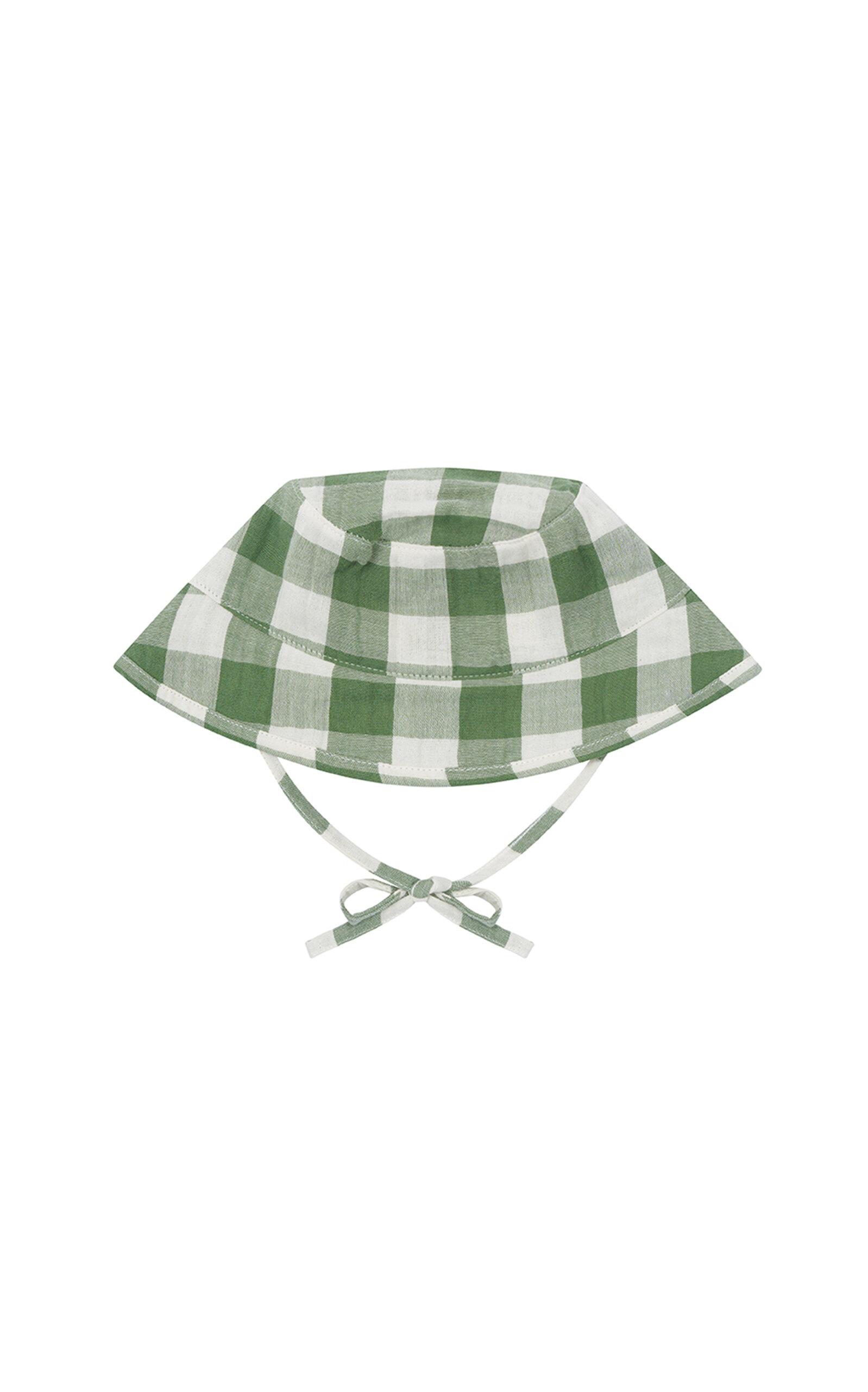 Organic ZOO Dill Gingham Bucket Sun Hat - Moda Operandi by ORGANIC ZOO