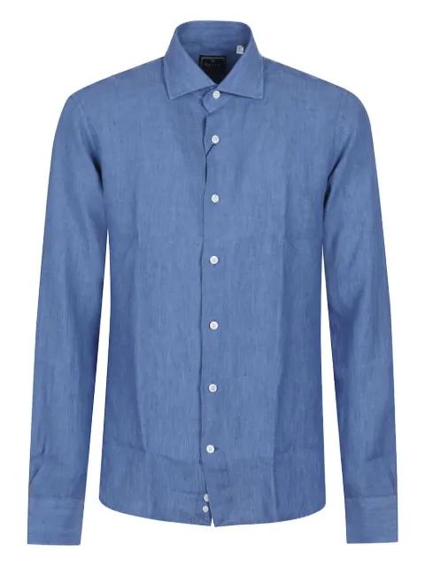 button-down linen shirt by ORIAN
