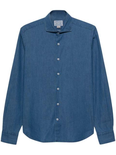 chambray cotton shirt by ORIAN