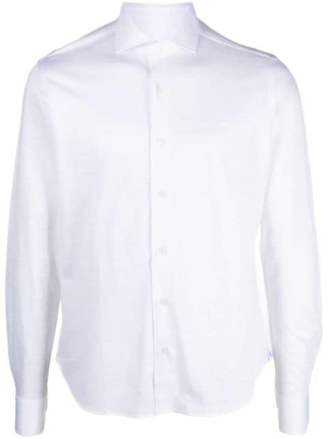 long-sleeve button-up shirt by ORIAN