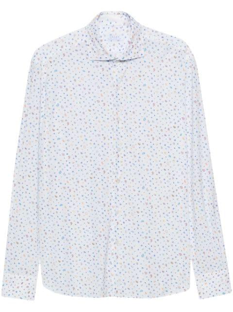 paisley-print long-sleeve shirt by ORIAN