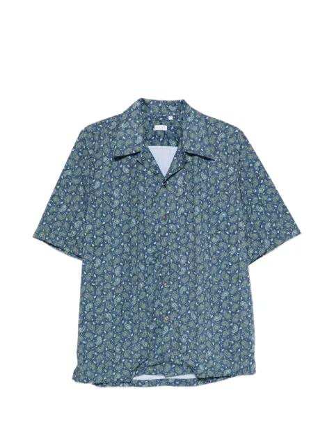 paisley-print short-sleeve shirt by ORIAN