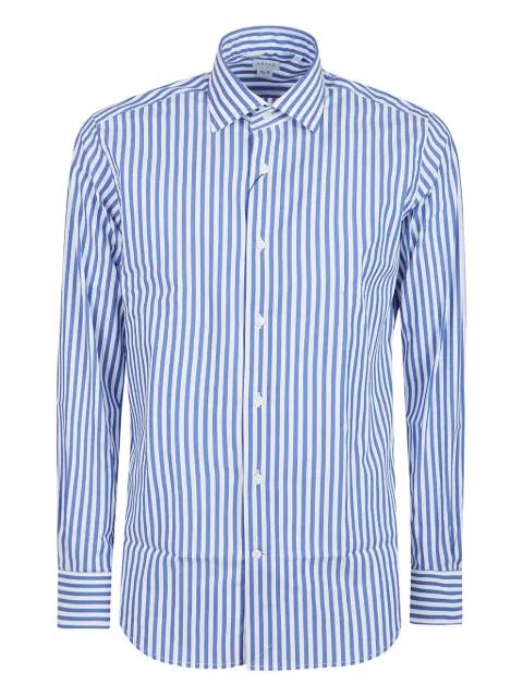 striped cotton shirt by ORIAN
