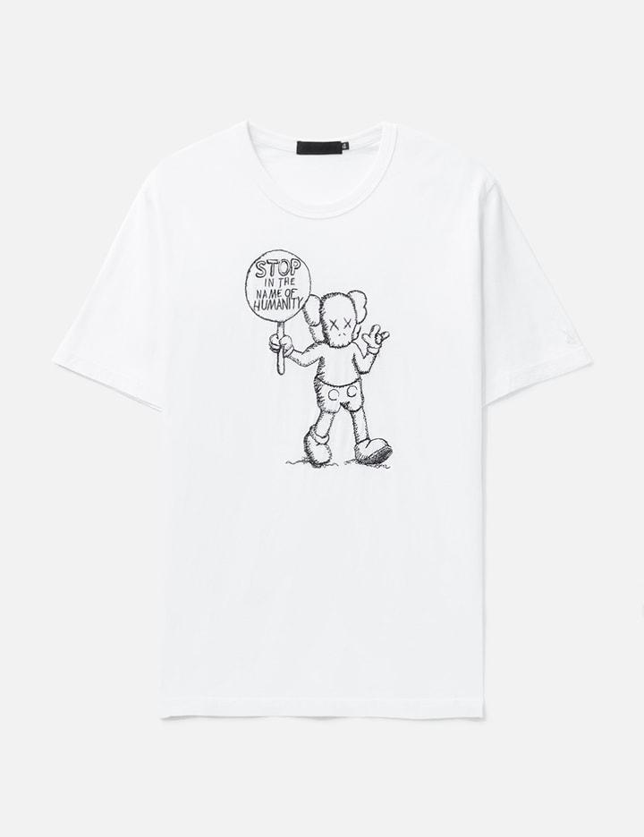 Stop In The Name Of Humanity T-Shirt by ORIGINAL FAKE