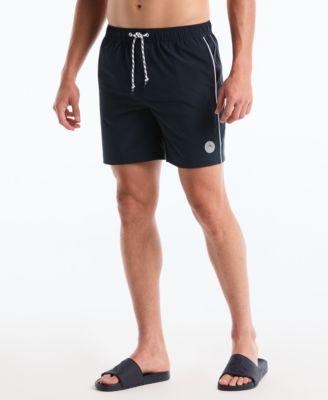 Men's Volley Tipped Swim Trunks by ORIGINAL PENGUIN
