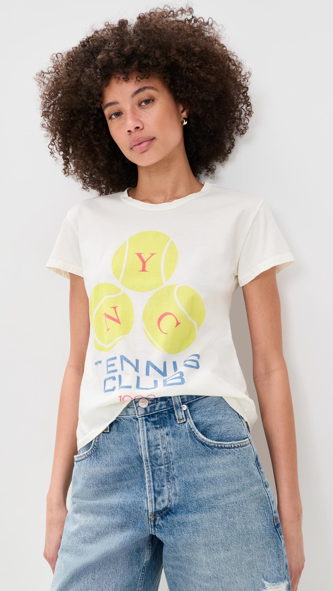 NYC Tennis Club Cotton Tee by ORIGINAL RETRO BRAND