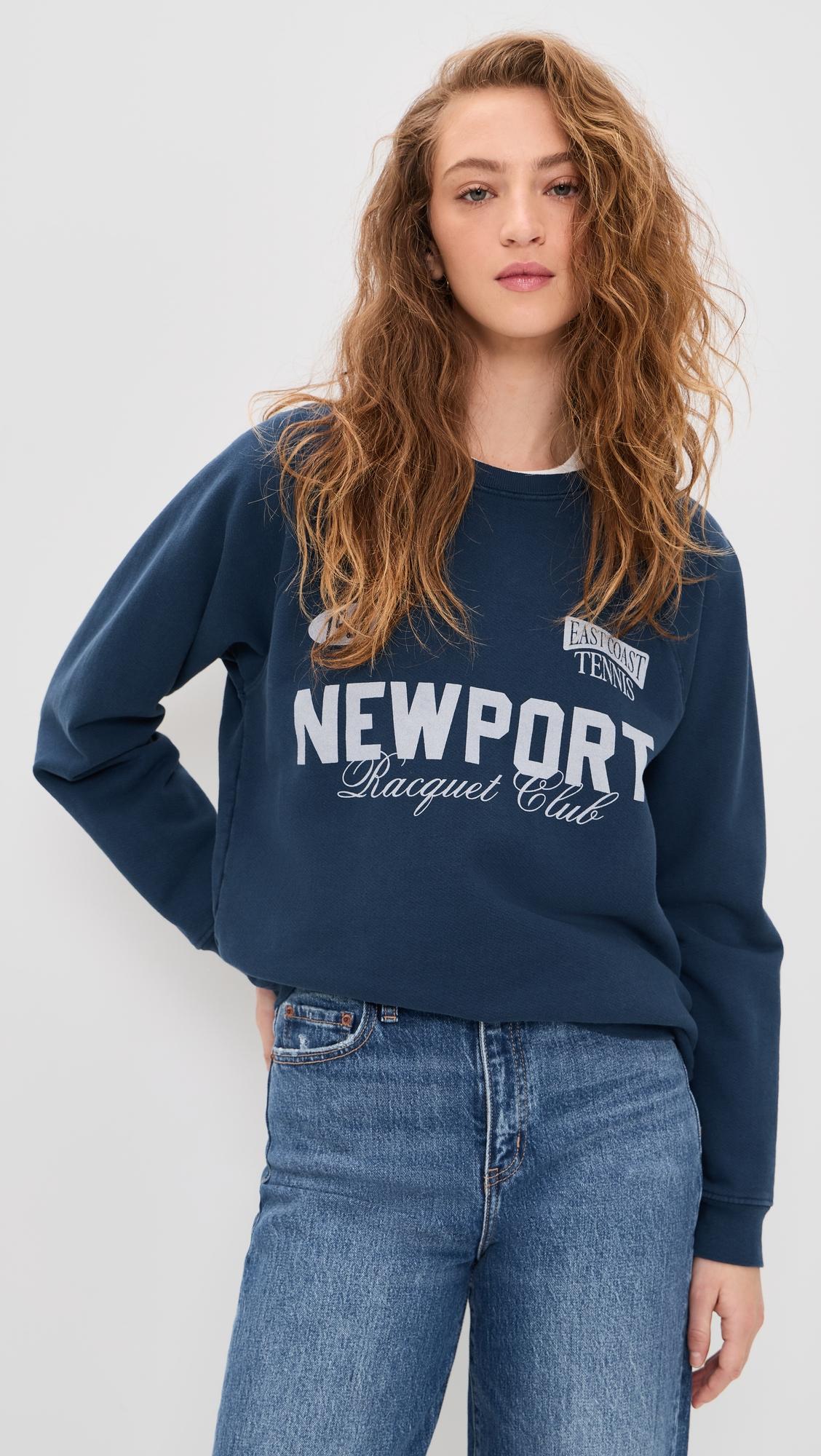 Newport Racquet Club Pullover by ORIGINAL RETRO BRAND