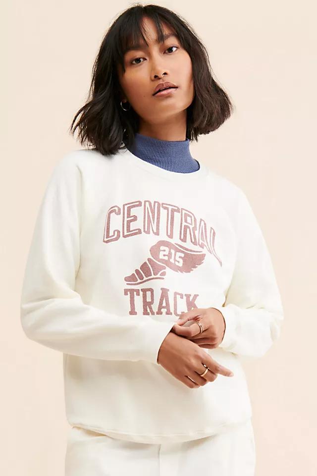 Original Retro Brand Central Track Sweatshirt by ORIGINAL RETRO BRAND Original Retro Brand Central Track Sweatshirt by ORIGINAL RETRO BRAND