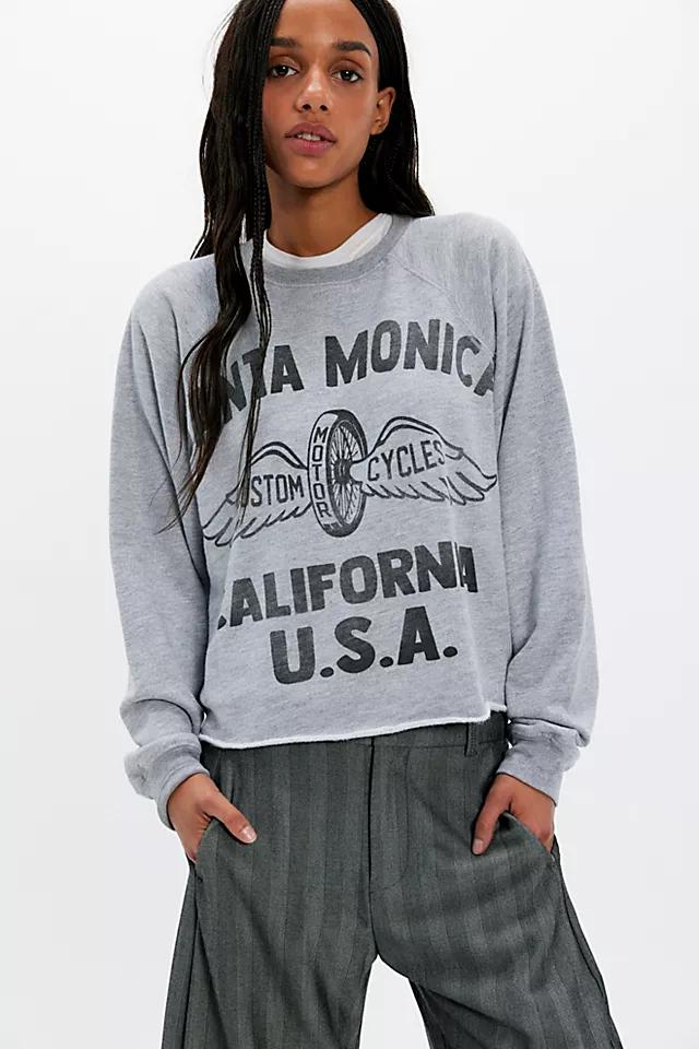 Santa Monica Motors Sweatshirt by ORIGINAL RETRO BRAND | FREE PEOPLE