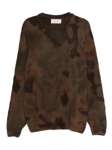 Tie-dye crew-neck sweater by ORIGINAL VINTAGE STYLE