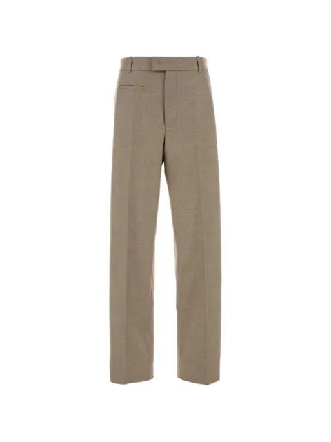 pressed-crease trousers by ORLANE