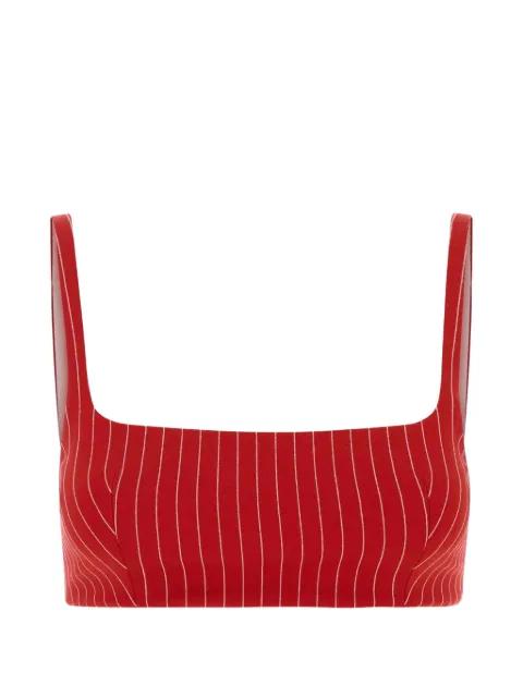 striped crop-top by ORLANE