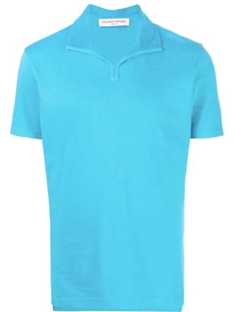 Albert towelling-trim polo shirt by ORLEBAR BROWN