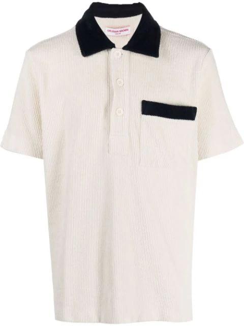 Atholl rib-knit polo shirt by ORLEBAR BROWN