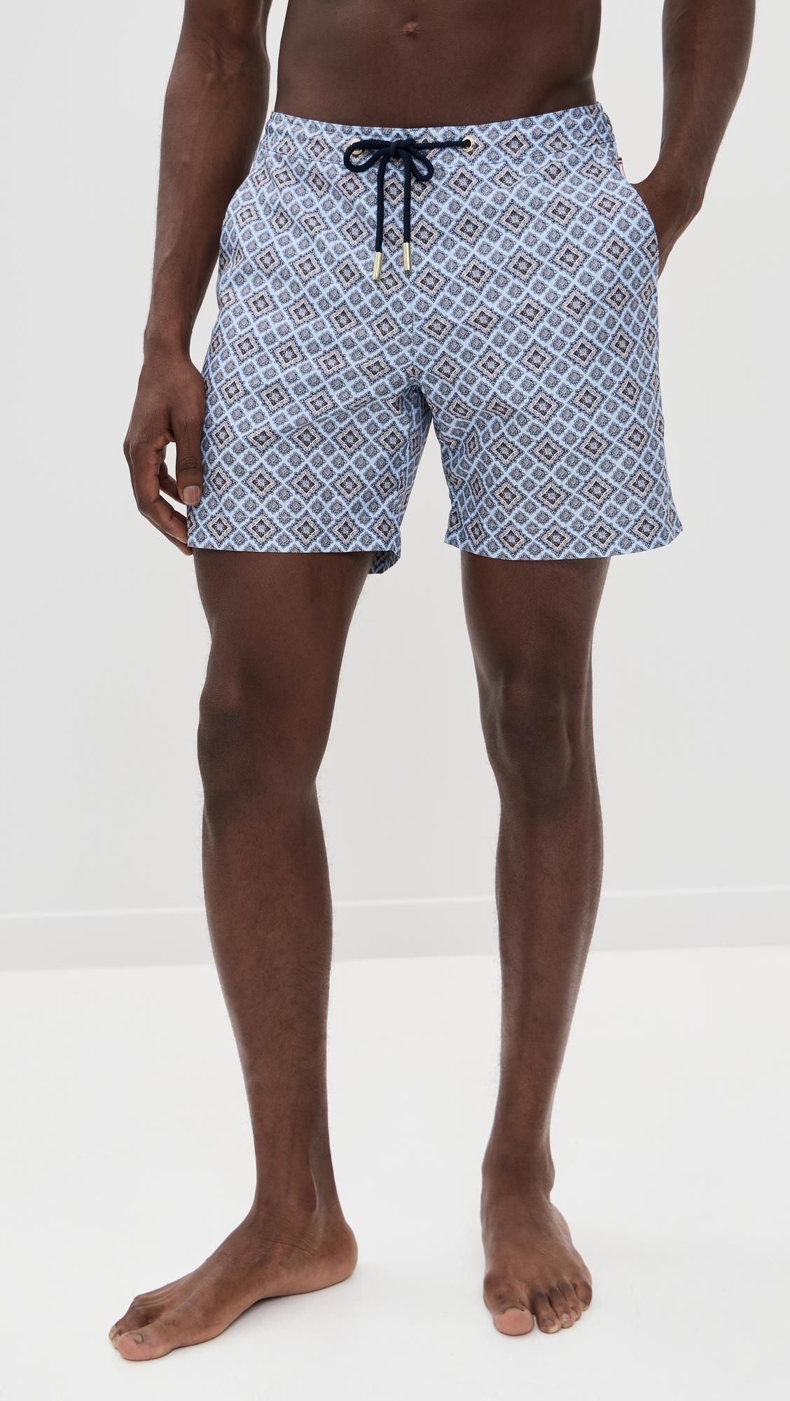 Bulldog Drawcord Paisley Season Swim Shorts 6.25" by ORLEBAR BROWN