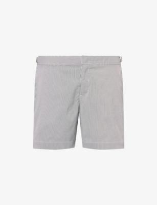 Bulldog Pinstripe Swim Shorts by ORLEBAR BROWN