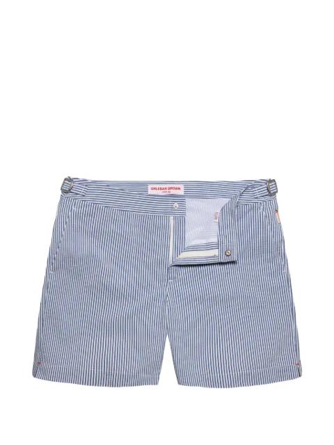 Bulldog Seersucker stripe beachwear by ORLEBAR BROWN