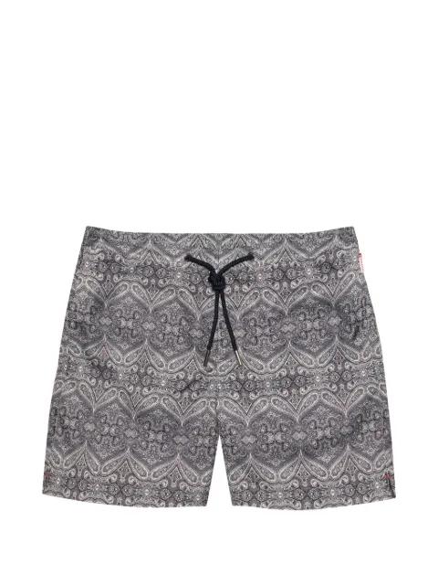 Bulldog drawcord patterned swim shorts by ORLEBAR BROWN