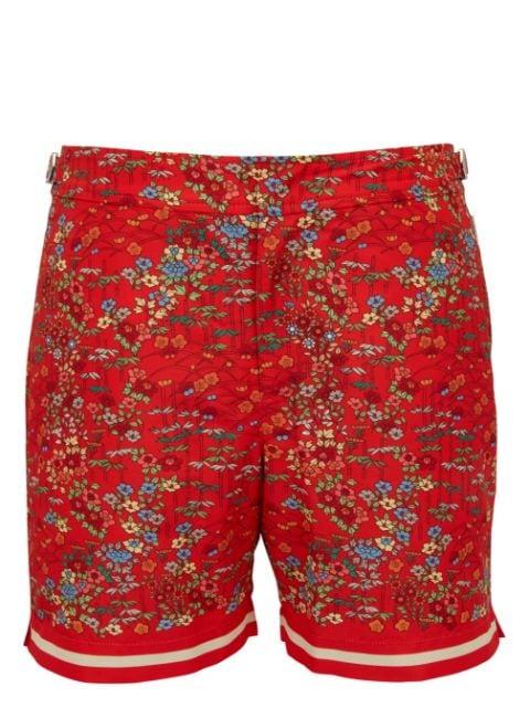 Bulldog floral-print swim shorts by ORLEBAR BROWN