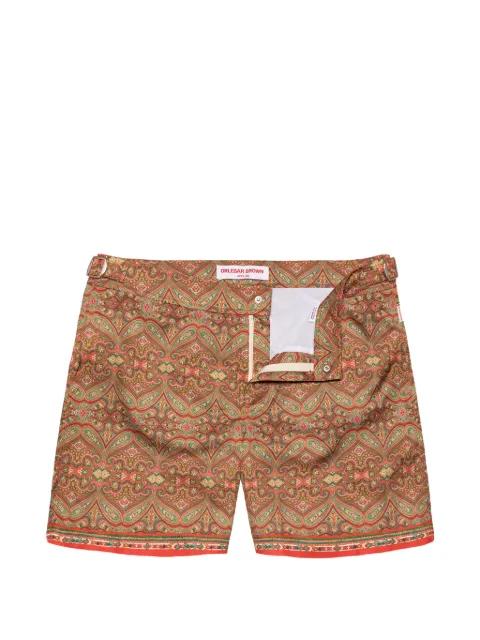 Bulldog paisley beachwear by ORLEBAR BROWN