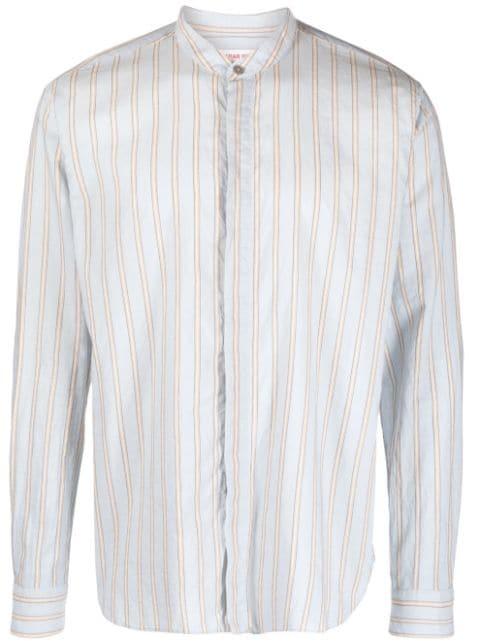 Dekker striped long-sleeve shirt by ORLEBAR BROWN
