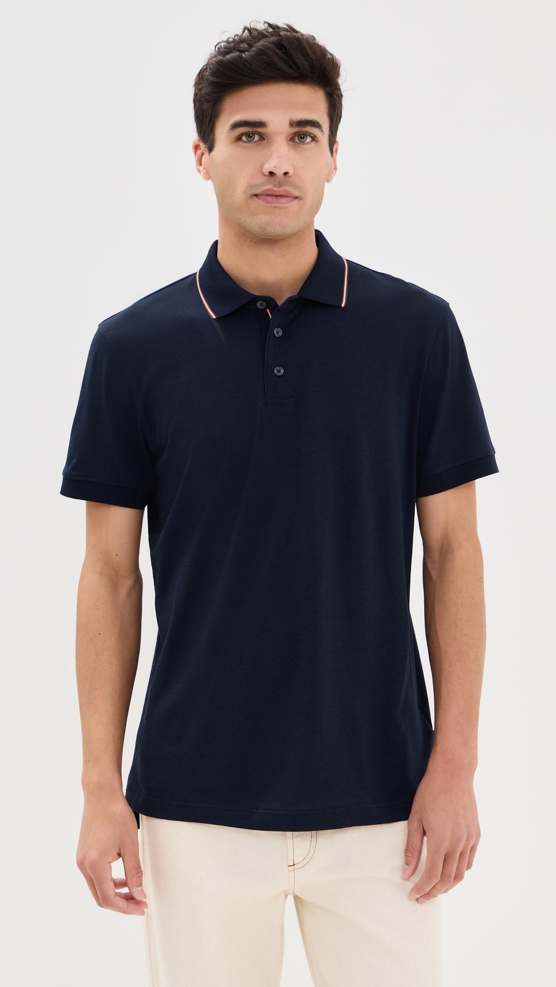 Dominic Fine Ribbon Polo by ORLEBAR BROWN
